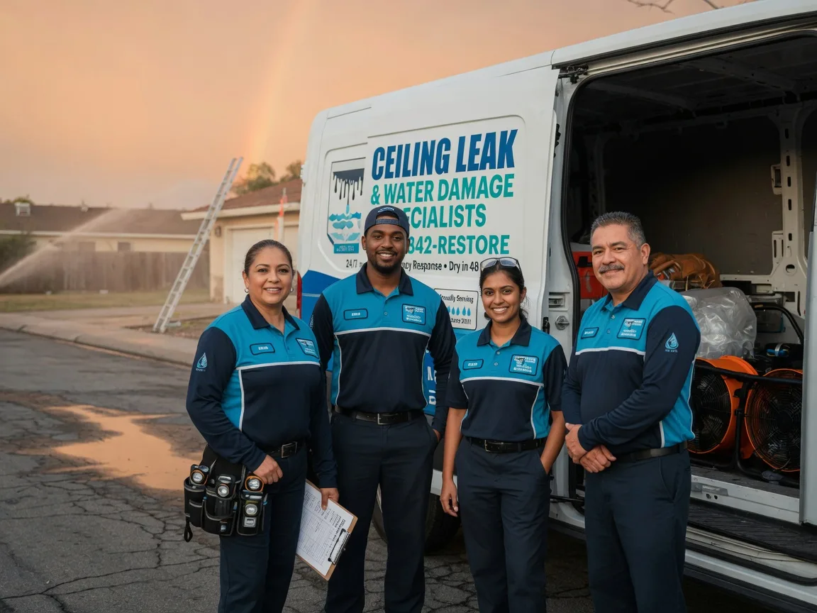 Ceiling Leak Cleanup company in New Century, KS